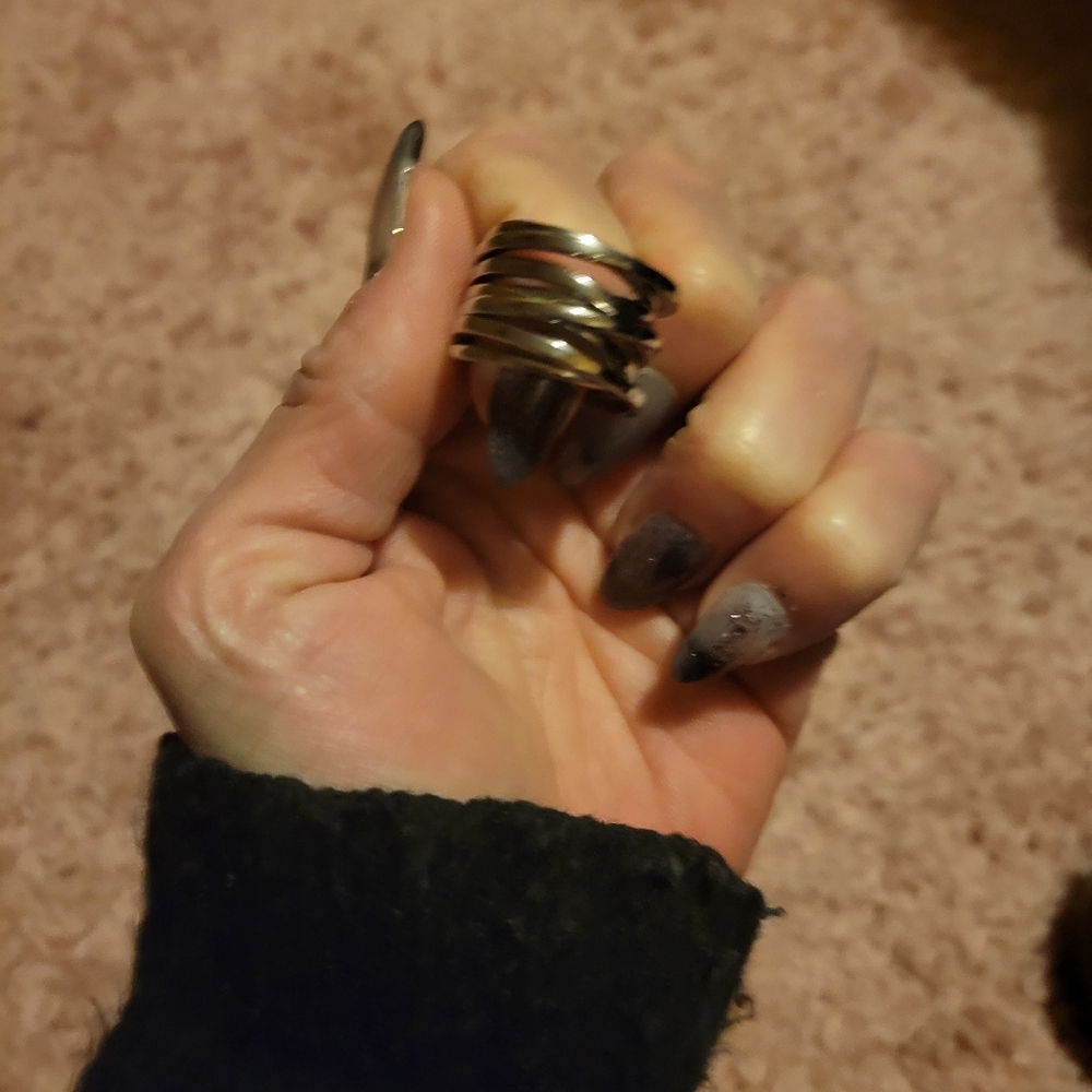 Stainless steel ring size 8